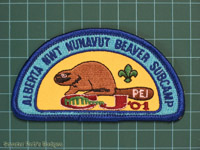 CJ'01 10th Canadian Jamboree Subcamp Beaver [CJ JAMB 10-1a]